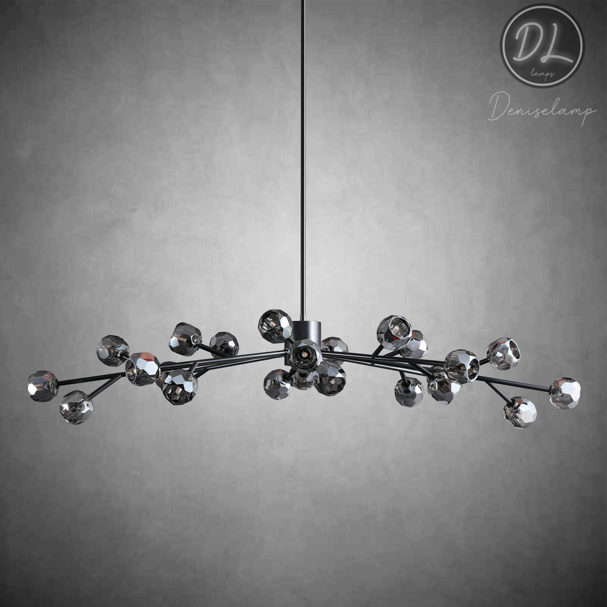 Dawn- Modern Design Niche Unique Hexagonal Crystal Chandelier