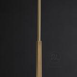 Crystalline Glass Shaded Modern Linear Chandelier 71"