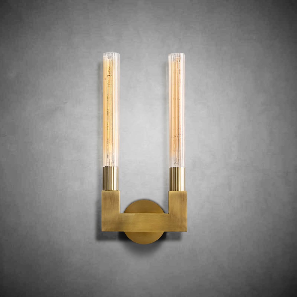 Caneluxe Double Sconce