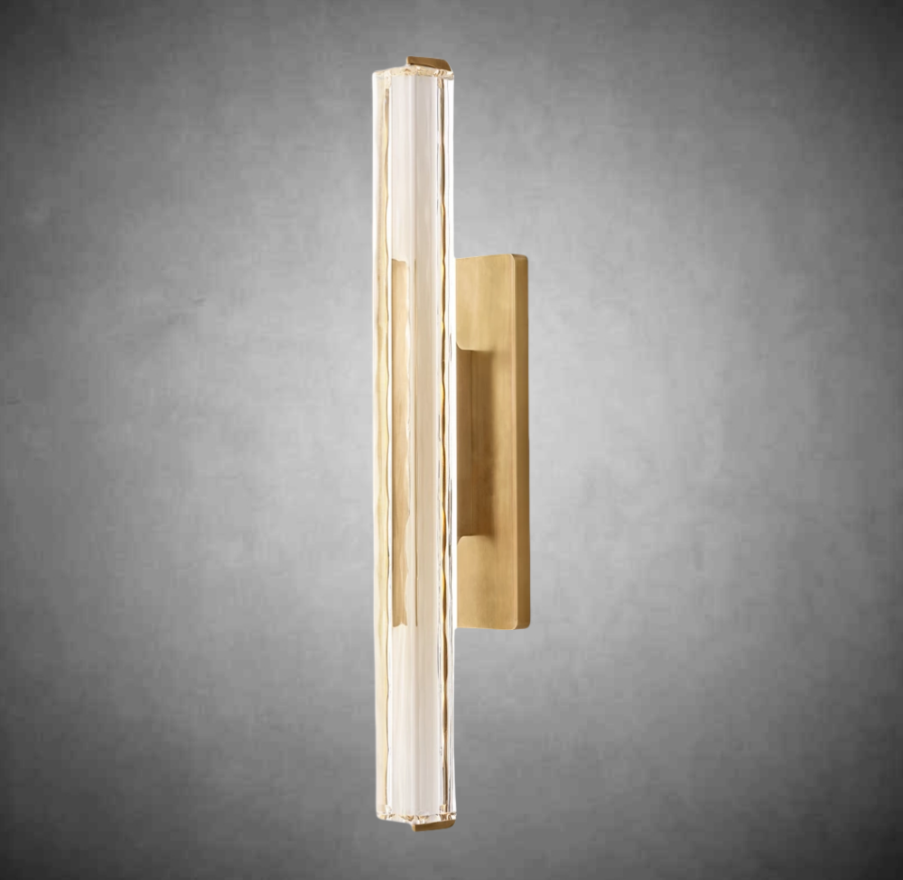 Aurivox Crystal Single Sconce