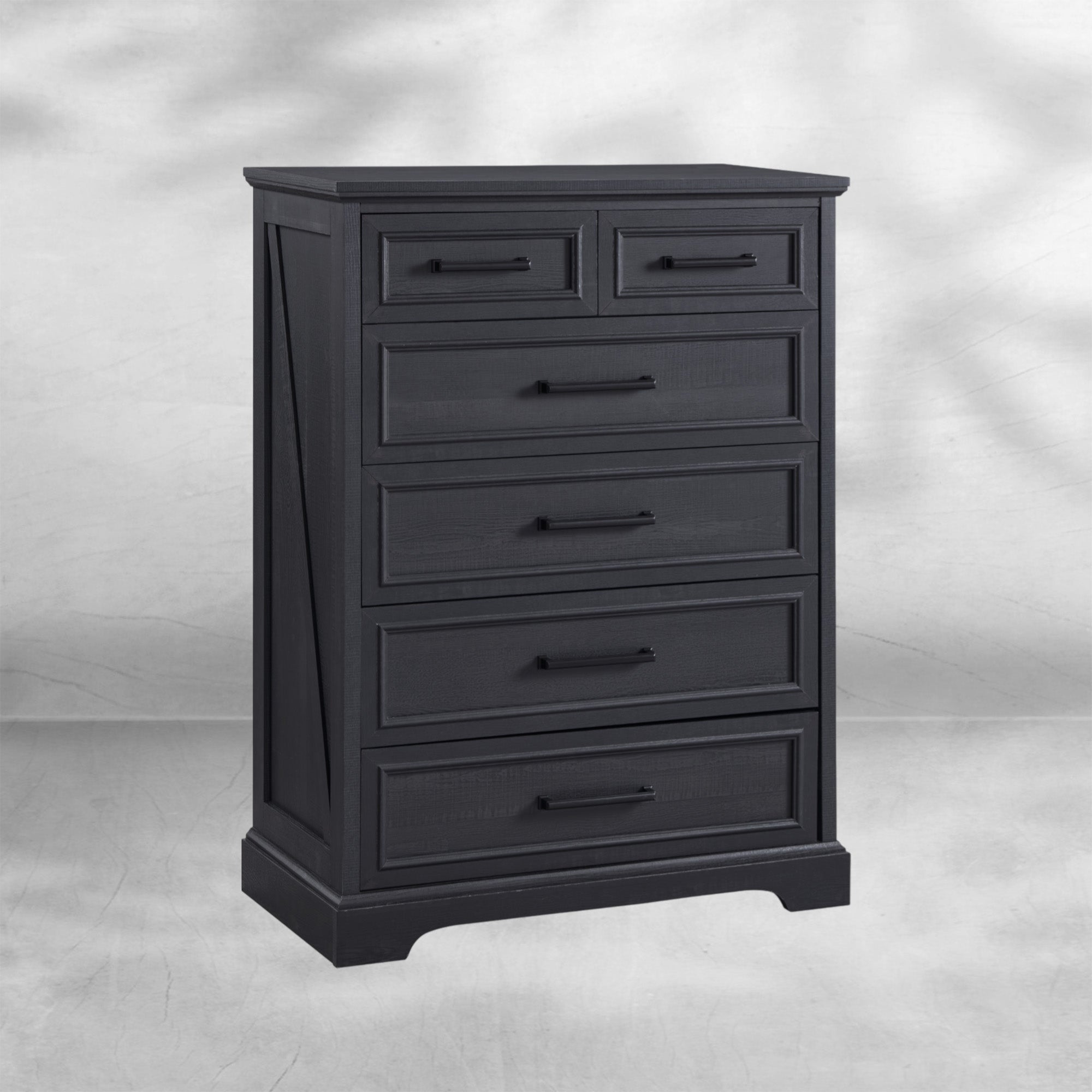 Farmhouse 6-Drawer Dresser, Wood Organizer for Bedroom, Living Room 32''