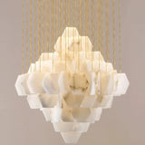 Noah Natural Alabaster Modern Chandelier