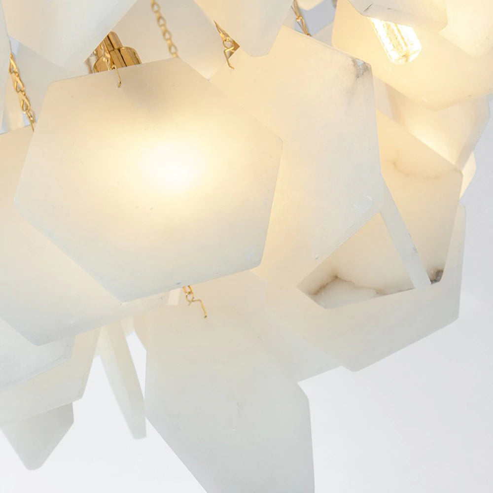 Noah Natural Alabaster Modern Chandelier