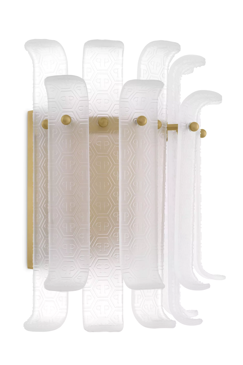 Frosted Contemporary Glass Wall Lamp | Philipp Plein Rodeo Drive | Oroatrade.com