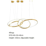 Orbit Ring LED Chandelier