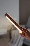 Deniselamp® Minimalistic Wooden Wall Lamp in Nordic Style for Living Room, Bedroom image | luxury lighting | wooden wall lamps