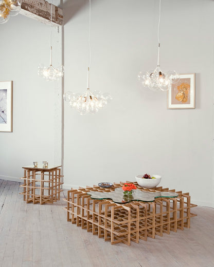 Oliver Bubble Glass Chandelier Supra 38''