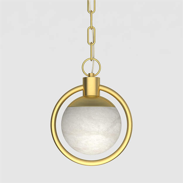 Trenat Alabaster Chandelier 4