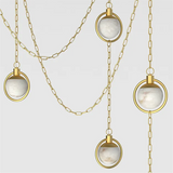 Trenat Alabaster Chandelier 4