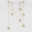 Trenat Alabaster Chandelier 4