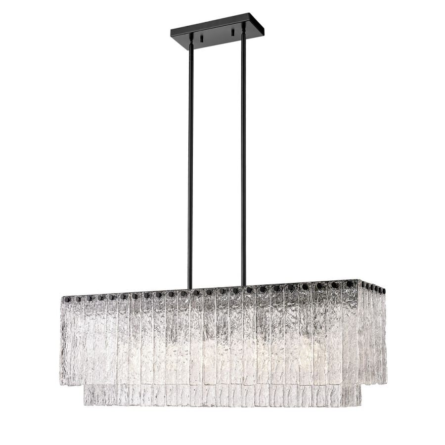 Denise Aimee Linear Glass Chandelier