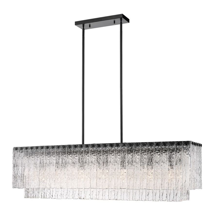 Denise Aimee Linear Glass Chandelier