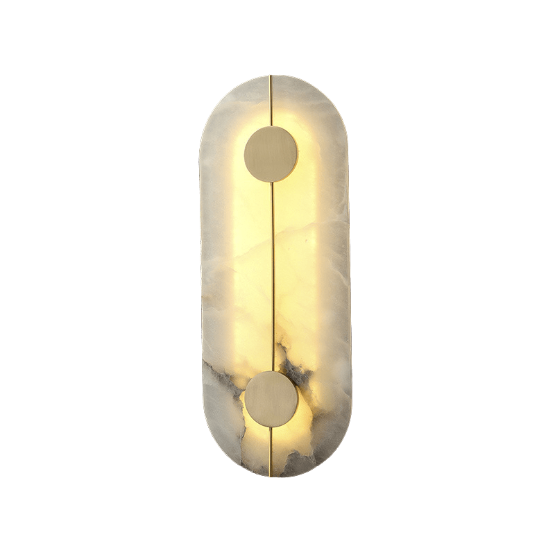 Deniselamp® Creative Marble Wall Lamp in Chinese Style for Living Room, Bedroom image | luxury lighting | marble wall lamps