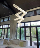 Culoud Alabaster Cubic Pendant