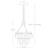 Bolzano Modern Pendant 11.25''W