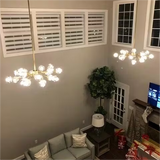 Dawn- Modern Design Niche Unique Hexagonal Crystal Ball  Oval Chandelier 48"/ 60"/ 72"