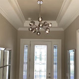 Dawn- Modern Design Niche Unique Hexagonal Crystal Ball  Oval Chandelier 48"/ 60"/ 72"