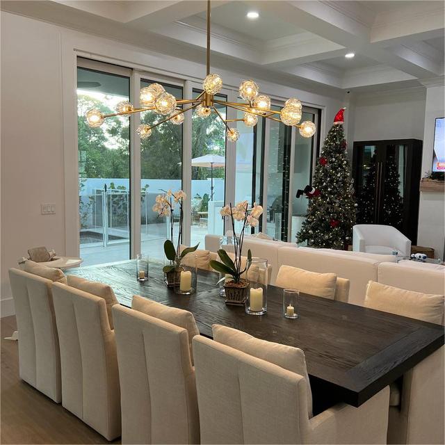 Dawn- Modern Design Niche Unique Hexagonal Crystal Ball  Oval Chandelier 48"/ 60"/ 72"