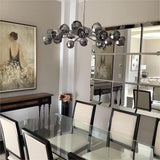 Dawn- Modern Design Niche Unique Hexagonal Crystal Ball  Oval Chandelier 48"/ 60"/ 72"