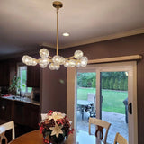 Dawn- Modern Design Niche Unique Hexagonal Crystal Ball  Oval Chandelier 48"/ 60"/ 72"