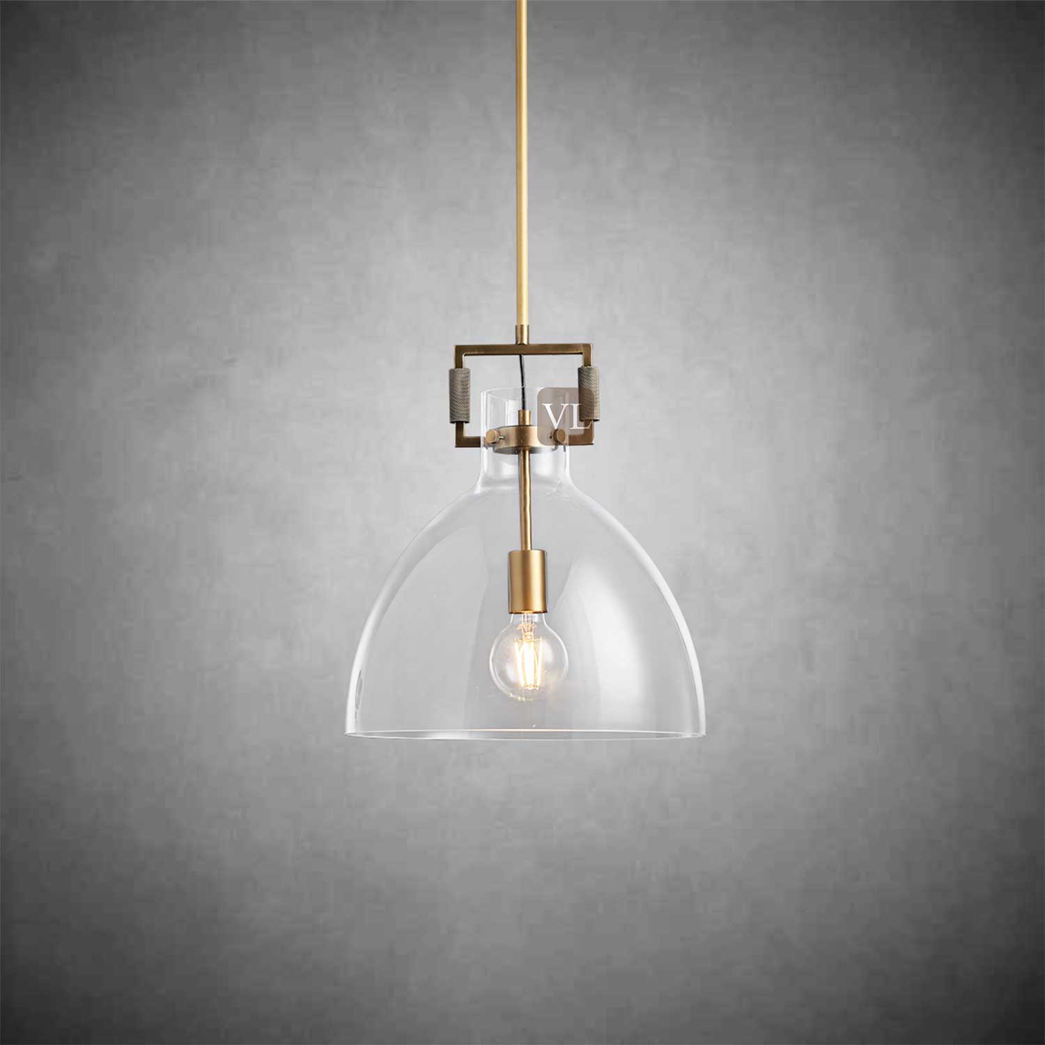 Funda Glass Cloche Pendant