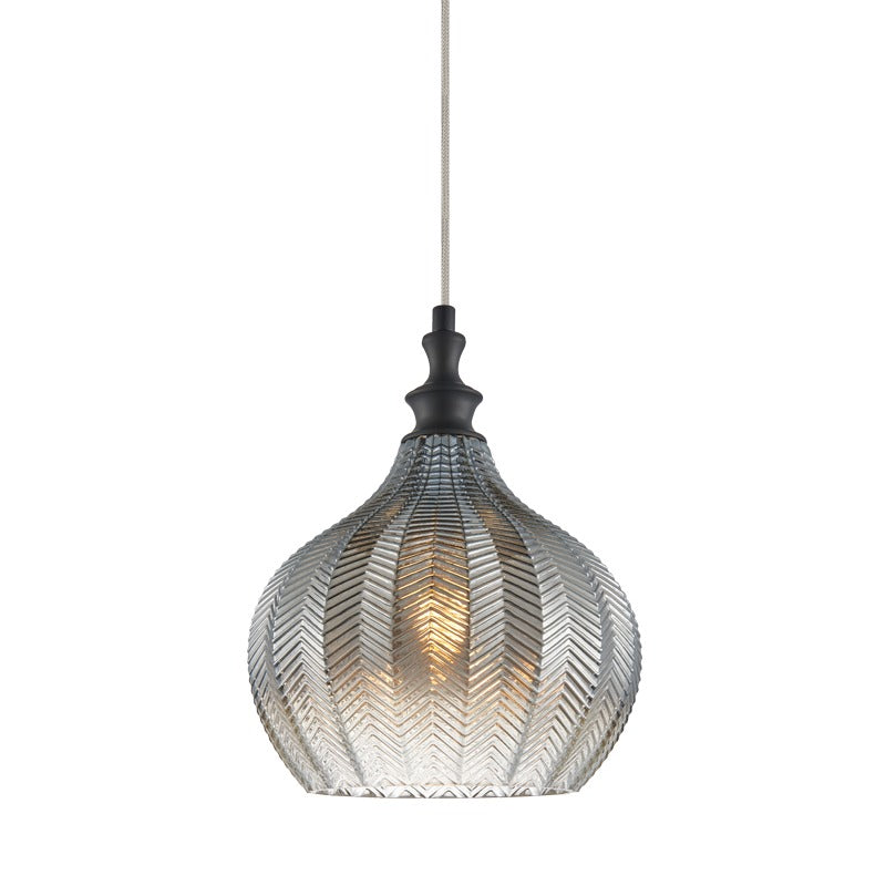 Renity 11" Pendant | Smoke