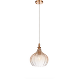 Renity 11" Pendant | Aged Gold Brass