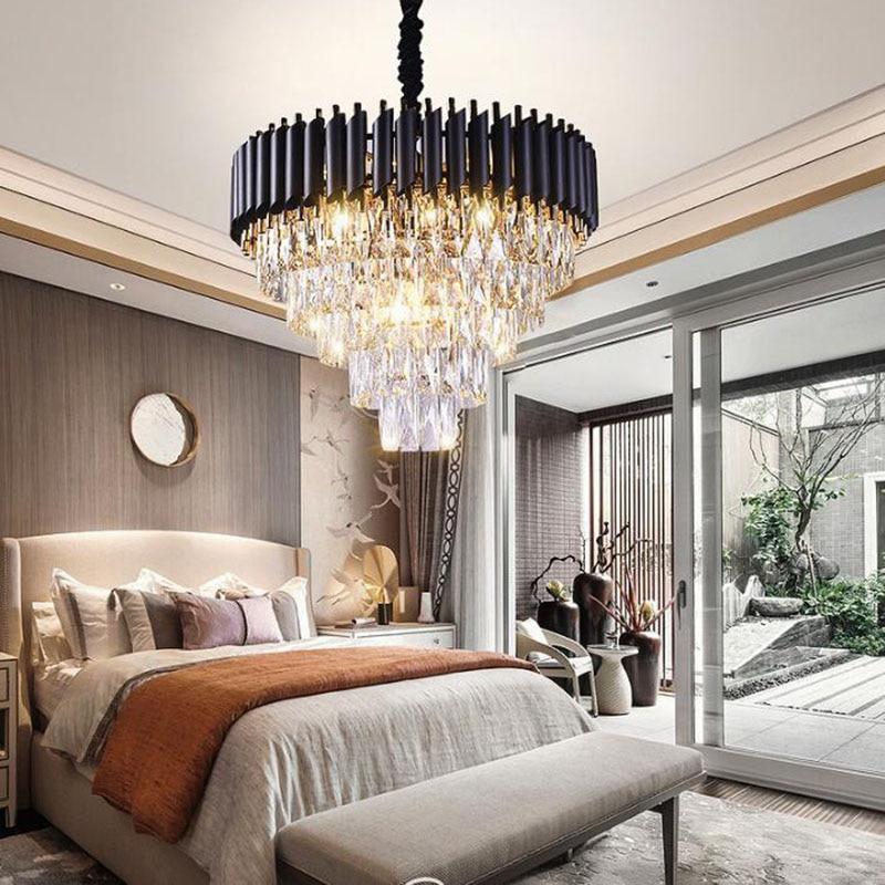 Denise Bobon Conical Crystal Chandelier