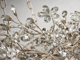 Fiore Crystal Flowers Creative Oval Chandelier