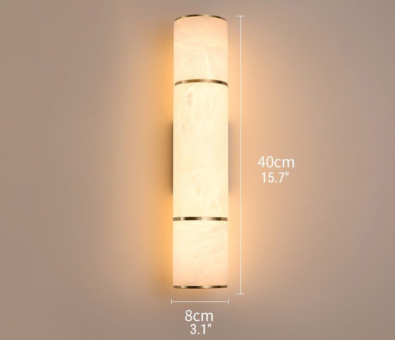 Deniselamp® Creative Marble Wall Lamp in Postmodern Style for Dining Room, Bedroom image | luxury lighting | marble wall lamps