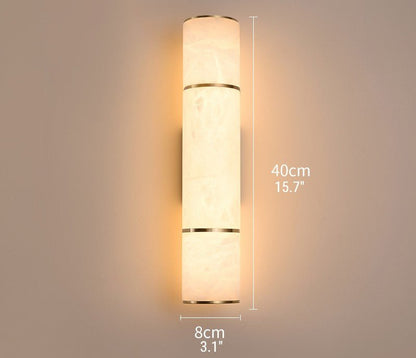 Deniselamp® Creative Marble Wall Lamp in Postmodern Style for Dining Room, Bedroom image | luxury lighting | marble wall lamps