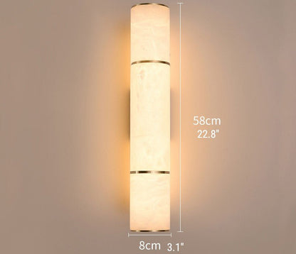 Deniselamp® Creative Marble Wall Lamp in Postmodern Style for Dining Room, Bedroom image | luxury lighting | marble wall lamps