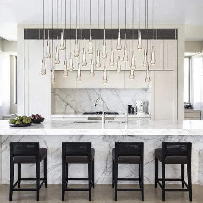 Solitaire Linear Chandelier 70"W 50"W