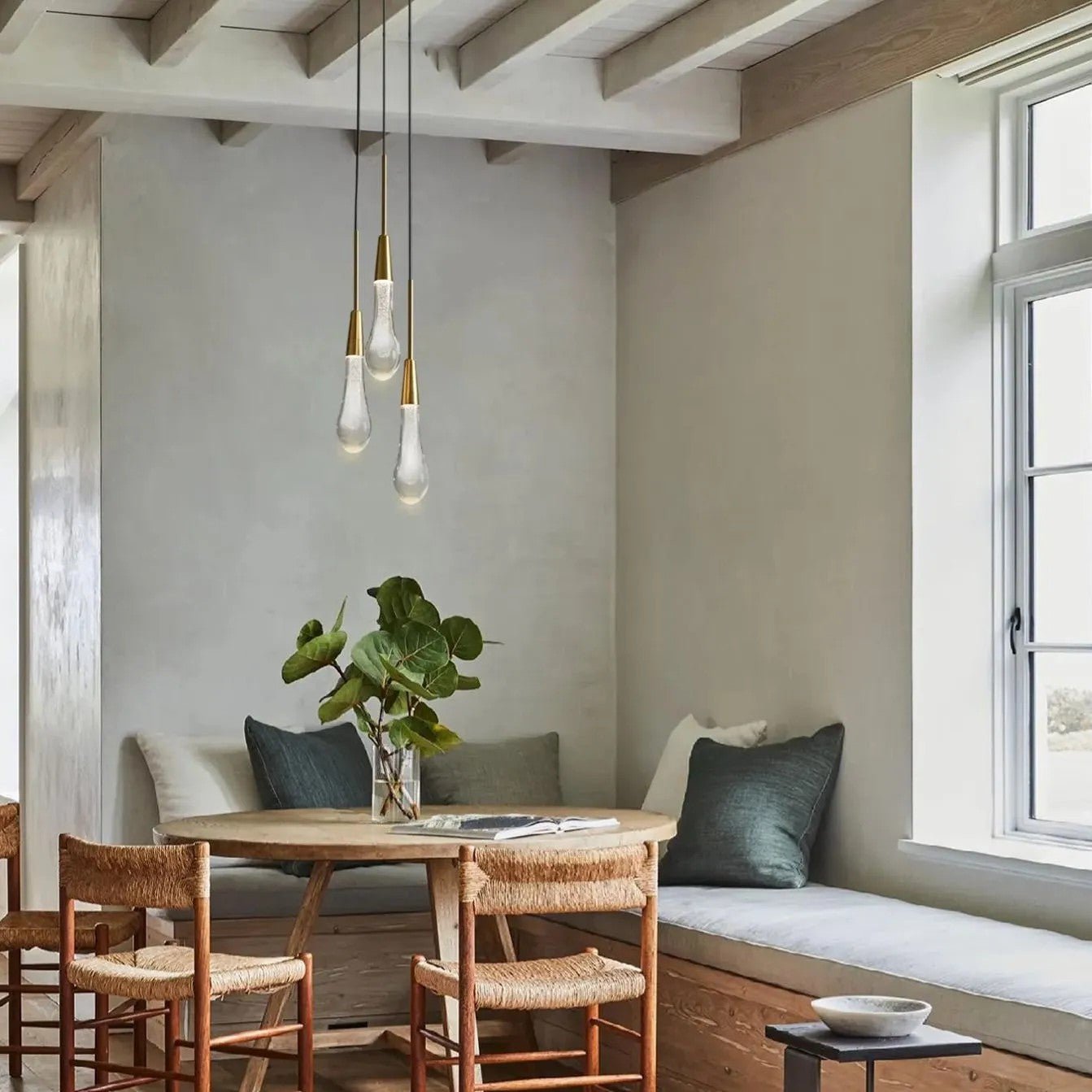 Solitaire Single Light 3-light Pendant