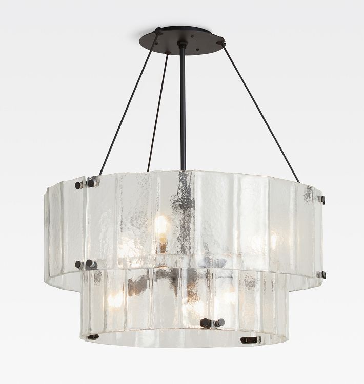 Willamette 32" Double Tier Crystal Chandelier