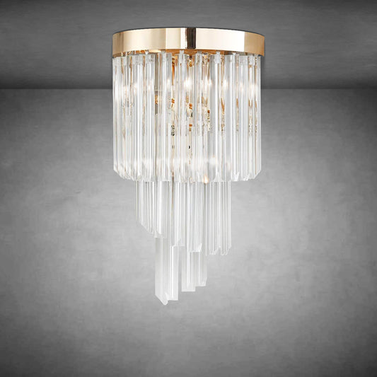 Denise Rhea Palms Crystal Sconce