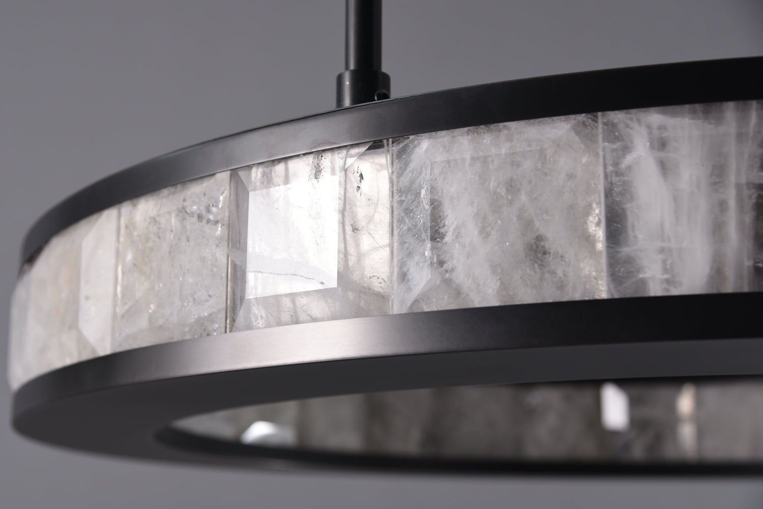 Rock Crystal Concorde Chandelier 40'' 50''