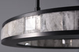 Rock Crystal Concorde Chandelier 40'' 50''