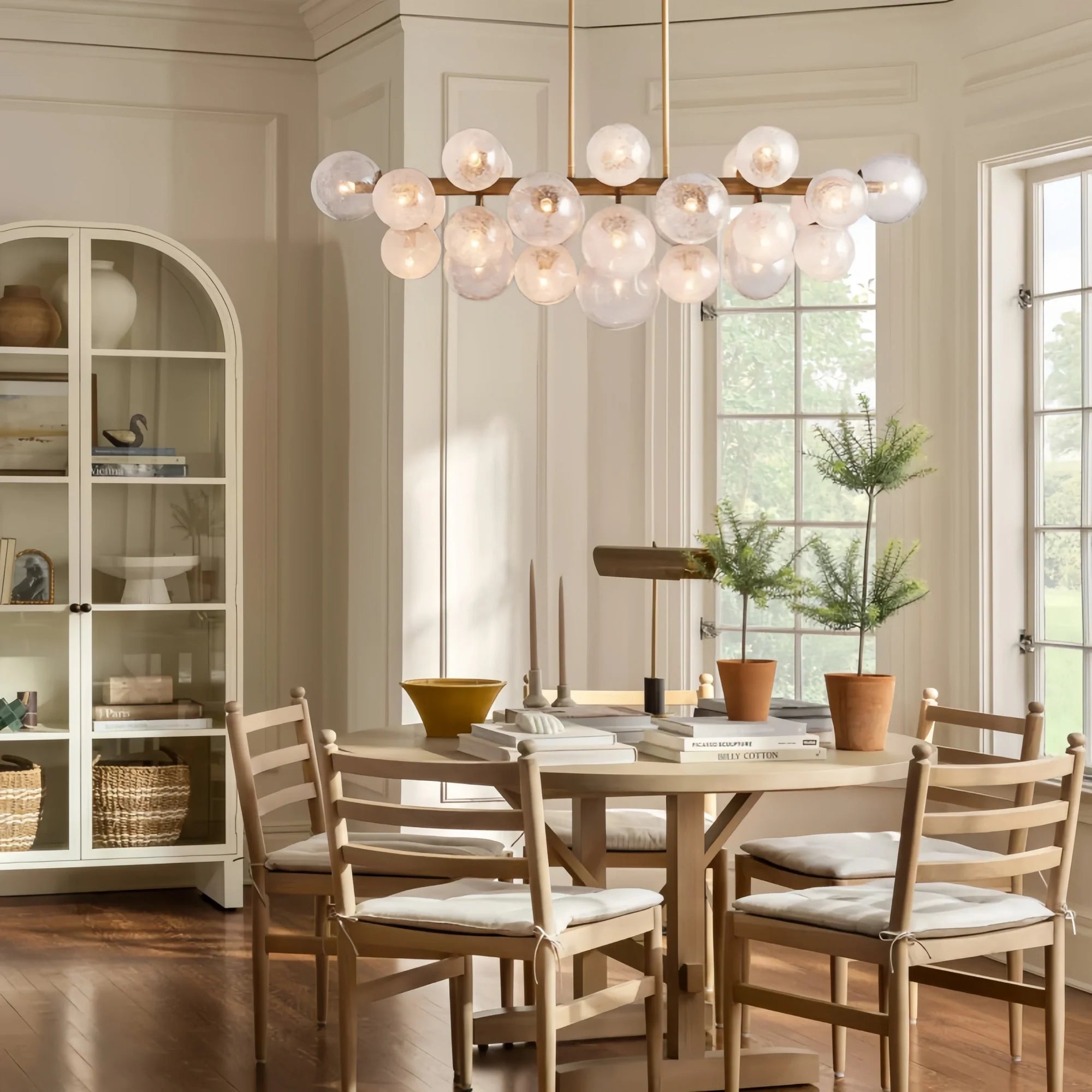 Denise Cridty Mandoza Linear Chandelier