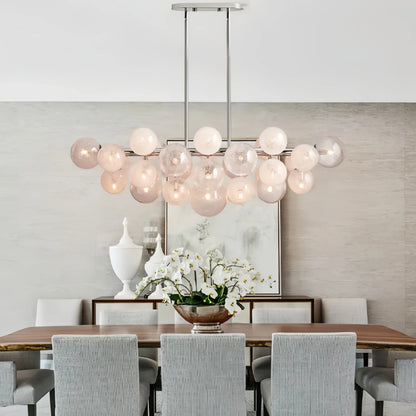 Denise Cridty Mandoza Linear Chandelier