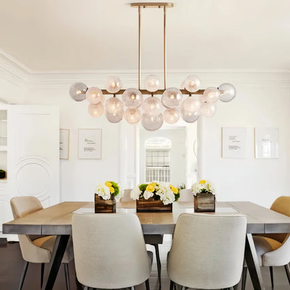 Denise Cridty Mandoza Linear Chandelier