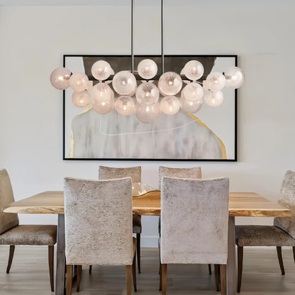 Denise Cridty Mandoza Linear Chandelier