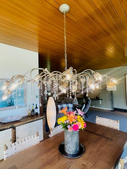 Gothic Viticcio Rectangular Chandelier  61" 71'' - Silver
