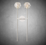 Bolura De Cristal Glass Grand Double Sconce