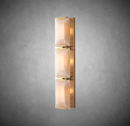 Hartley Calcite Triple Sconce