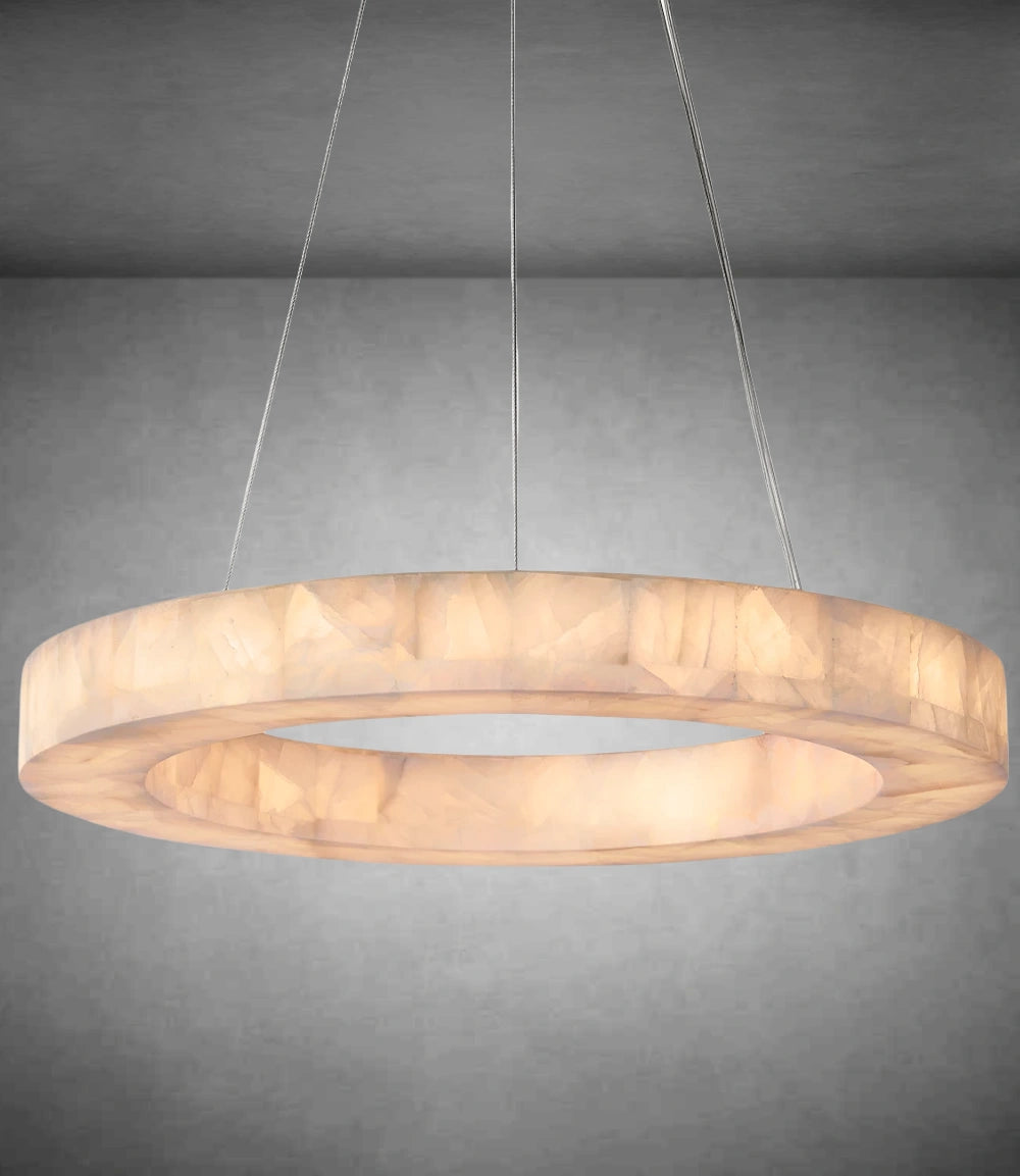 Hanner Round Chandelier 31"