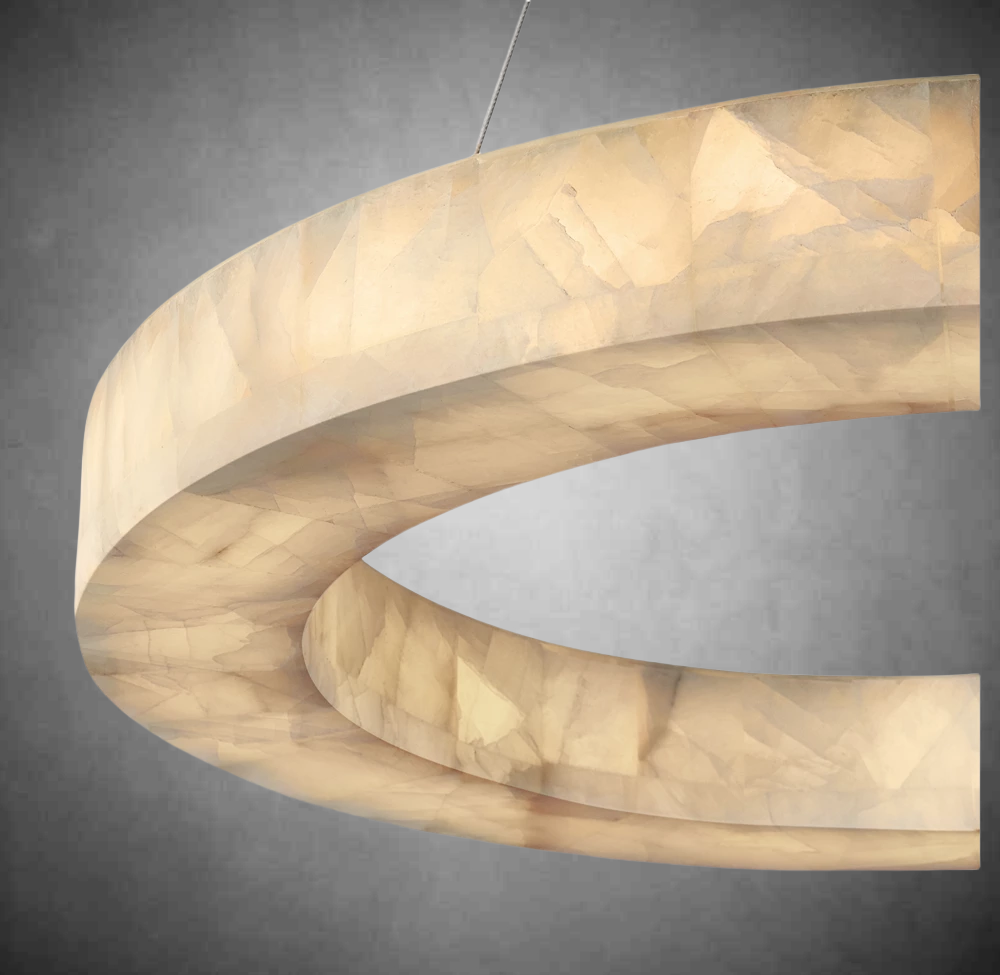 Hanner Round Chandelier 31"