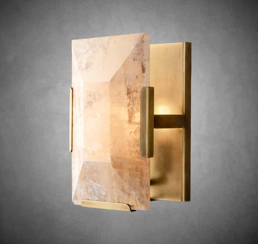 Hartley  Calcite Sconce