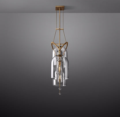 Fansiica Linear Chandelier 61" 3-Lights