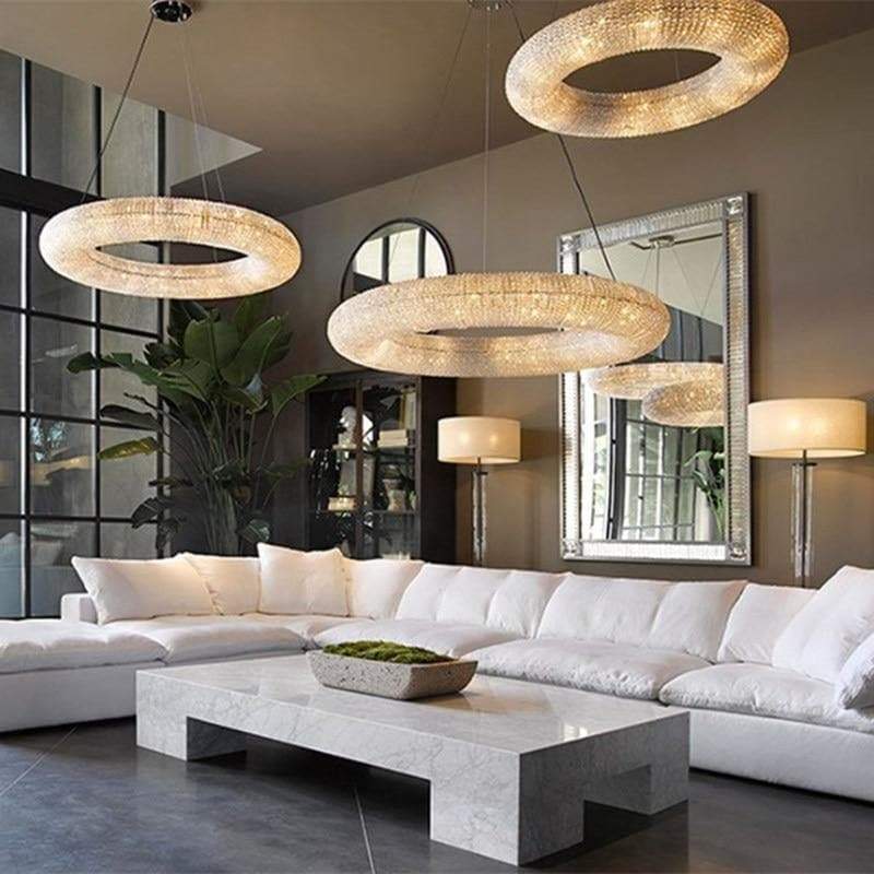 Cannoli Round Chandelier 45"